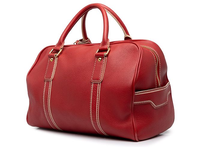 Louis Vuitton Red Tobago Carryall - Ansicht 2