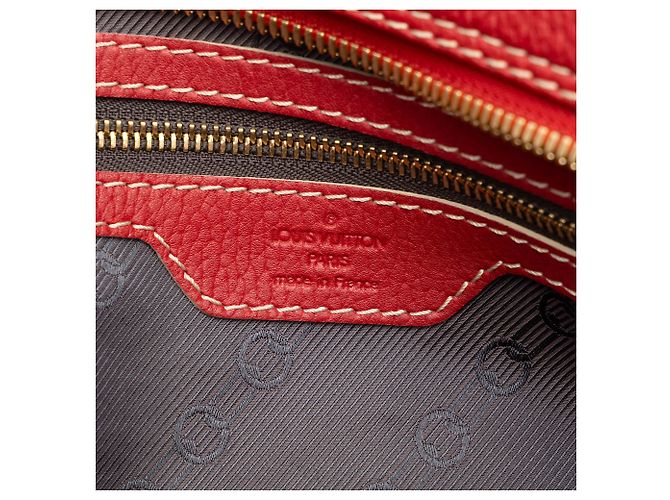 Louis Vuitton Red Tobago Carryall - Ansicht 5