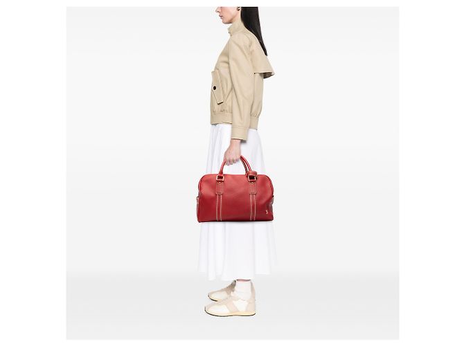 Louis Vuitton Red Tobago Carryall - Ansicht 6