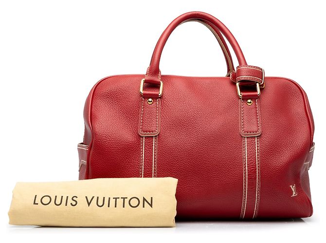 Louis Vuitton Red Tobago Carryall - Ansicht 7
