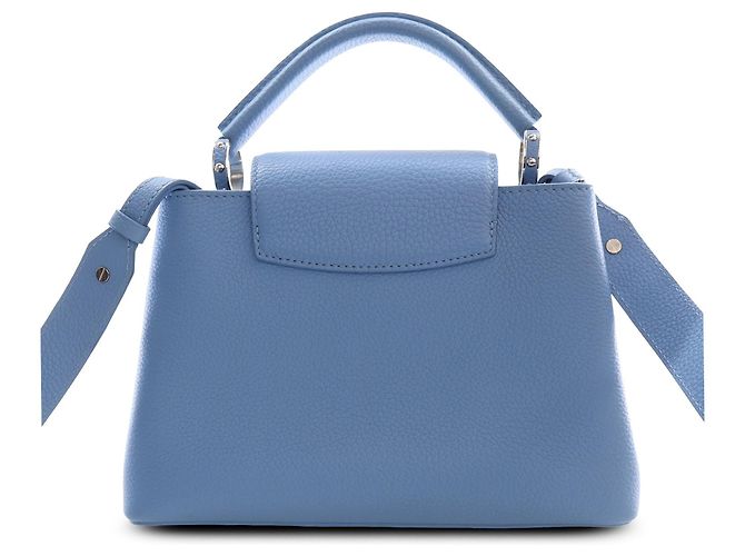 Louis Vuitton Blue Taurillon Studded Capucines BB - Ansicht 2