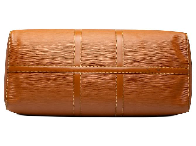 Louis Vuitton Brown Epi Keepall 55 - vista 3