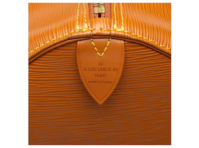 Louis Vuitton Brown Epi Keepall 55 - vista 5