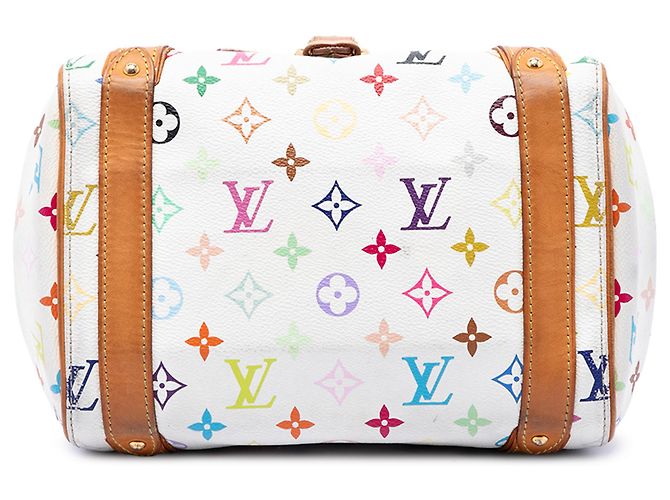 Louis Vuitton White Monogram Multicolore Priscilla - view 3