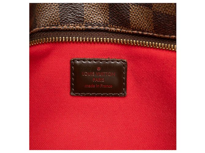 Louis Vuitton Brown Damier Ebene Bloomsbury GM - vista 5