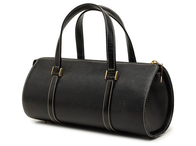 Borsa a mano Burberry in pelle nera - vista 2