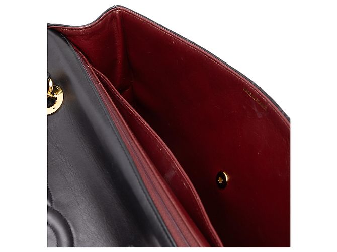 Chanel Black Maxi XL Classic Lambskin Single Flap - Ansicht 7
