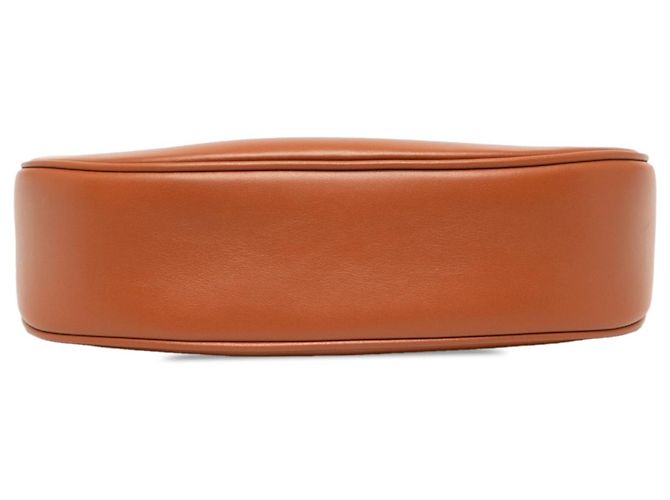 Céline Celine Ava Triomphe Schultertasche aus glattem Kalbsleder, Brown Medium - Ansicht 3