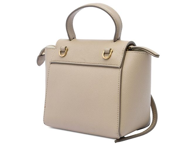 Belt Bag Céline Bolsa de cintura Celine em couro de bezerro grão Pico Bege - vista 2