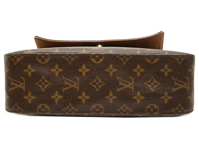 Louis Vuitton Brown Monogram Mini Looping - vista 3