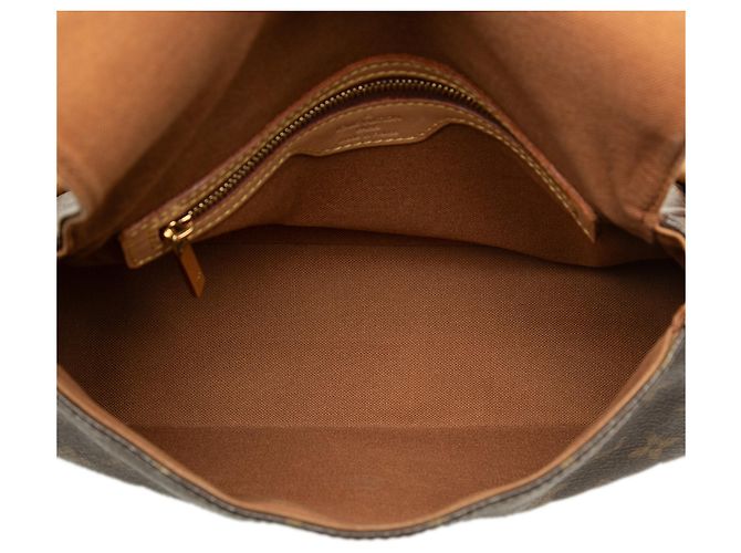 Louis Vuitton Brown Monogram Mini Looping - vista 4