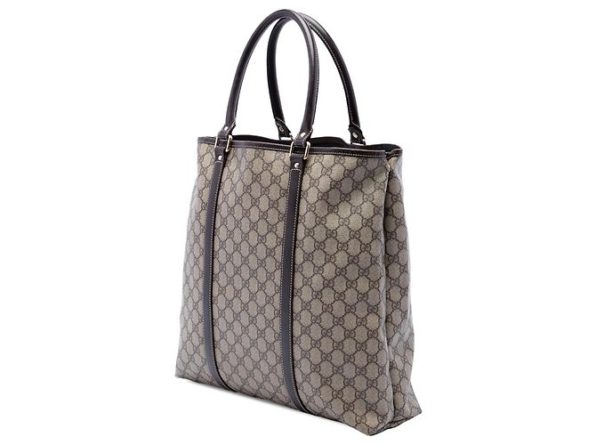 Gucci Beige GG Supreme Joy Vertical Tote - Ansicht 2