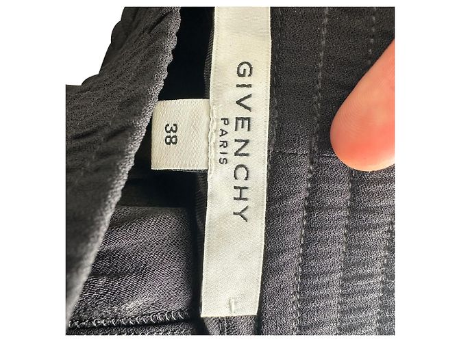 Givenchy Hose mit Seitenstreifen aus schwarzer Viskose - Ansicht 3