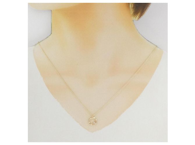 Autre Marque Collar de oro amarillo de 14K y diamantes - vista 6