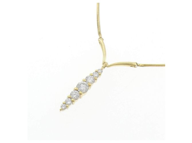 Autre Marque Collar de Diamantes Au750 - vista 3