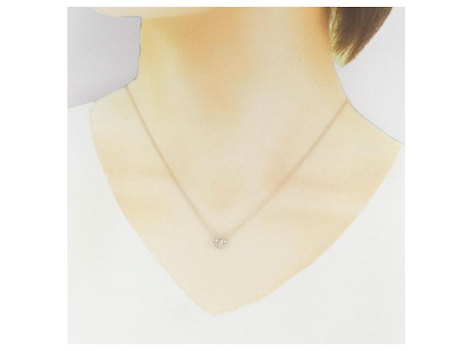 Autre Marque Au750 Diamant-Herzkette - Ansicht 6