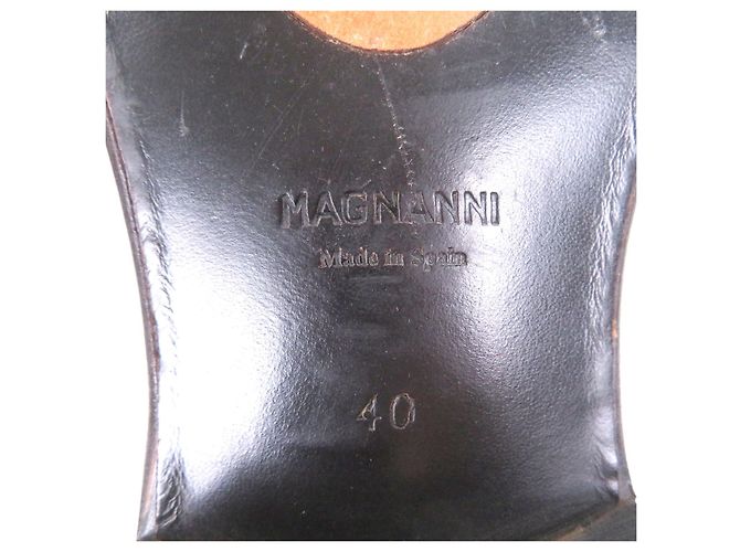 Autre Marque Chaussures Derby en cuir MAGNANNI - vue 9