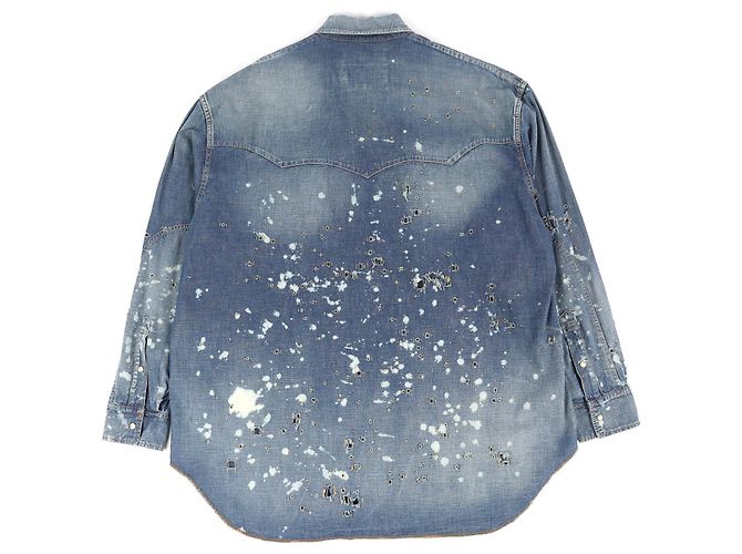 Autre Marque Chaqueta de algodón DAIRIKU Denim Western Shirt - vista 2