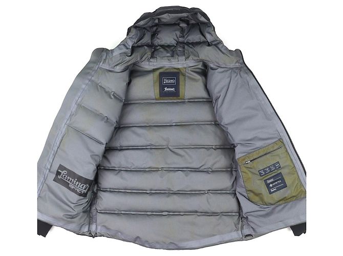 Autre Marque Blouson de penas sem costuras 3-Layer Herno - vista 3