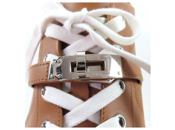 Hermès Baskets Hermes Day Kelly Leather - vue 10