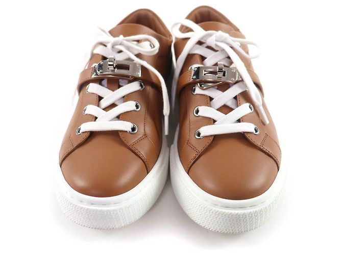 Hermès Baskets Hermes Day Kelly Leather - vue 4