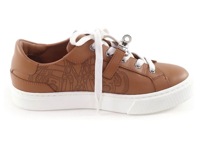 Hermès Baskets Hermes Day Kelly Leather - vue 6