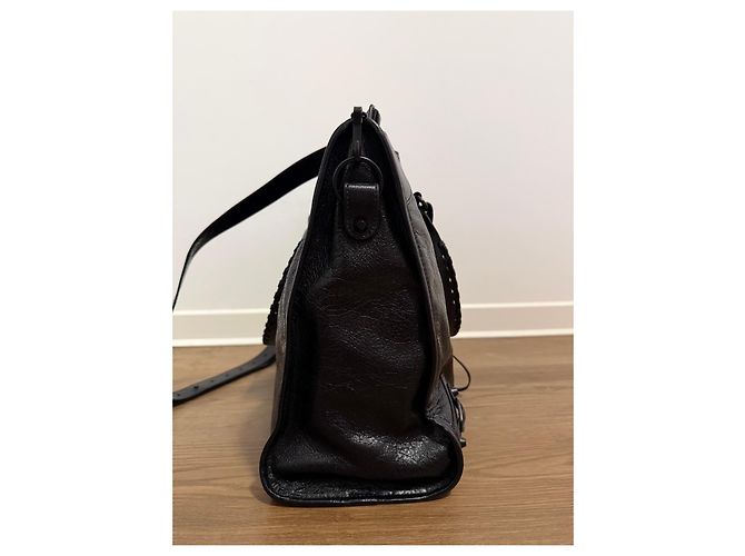 Balenciaga Le City Large Schwarze Handtasche mit Schulterriemen - Ansicht 6