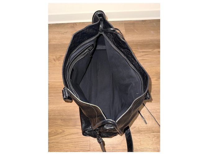 Balenciaga Le City Large Schwarze Handtasche mit Schulterriemen - Ansicht 8