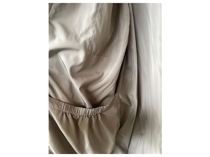 Loewe Chaqueta Acolchada Larga - Verde Caqui - vista 17