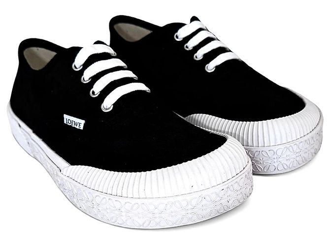 Loewe Baskets en toile noire - vue 13