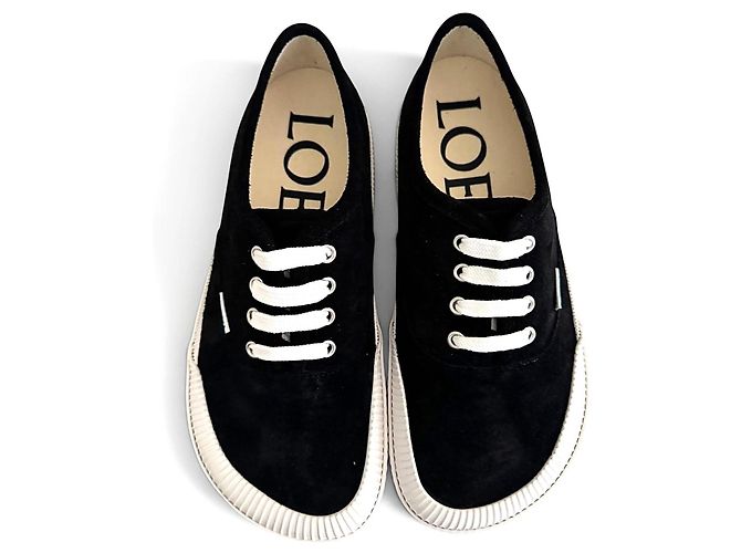Loewe Baskets en toile noire - vue 14