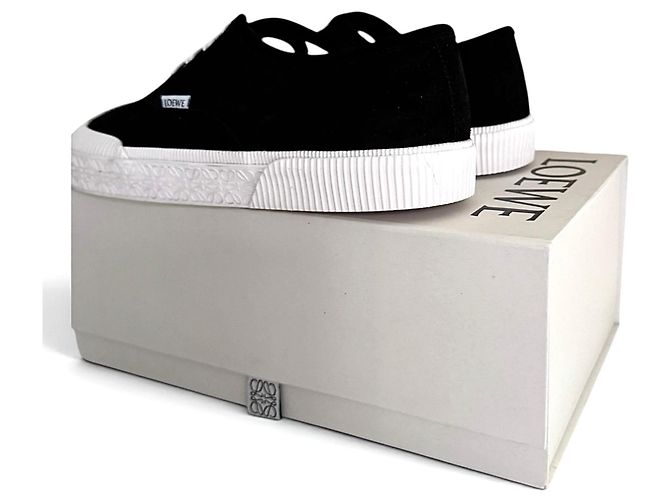 Loewe Baskets en toile noire - vue 17