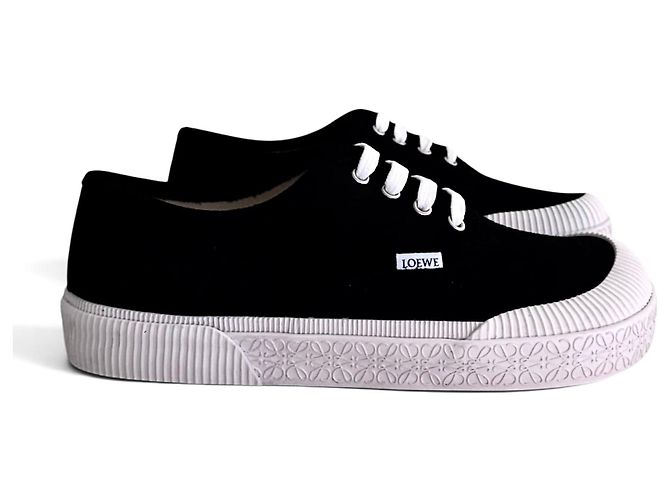 Loewe Baskets en toile noire - vue 3