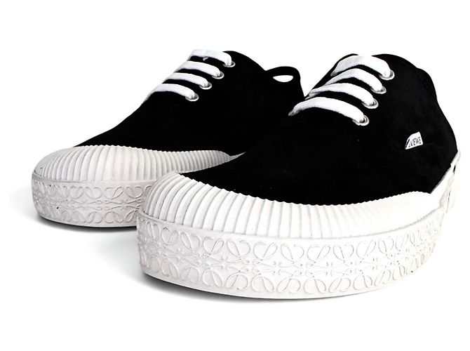 Loewe Baskets en toile noire - vue 4