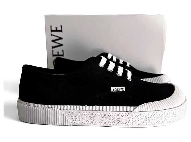 Loewe Baskets en toile noire - vue 5