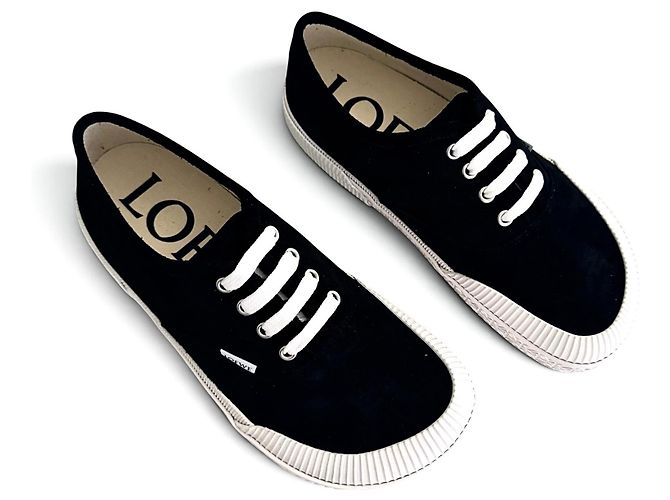 Loewe Baskets en toile noire - vue 6