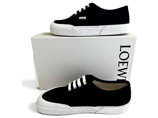 Loewe Baskets en toile noire - vue 7