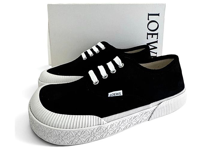 Loewe Baskets en toile noire - vue 8