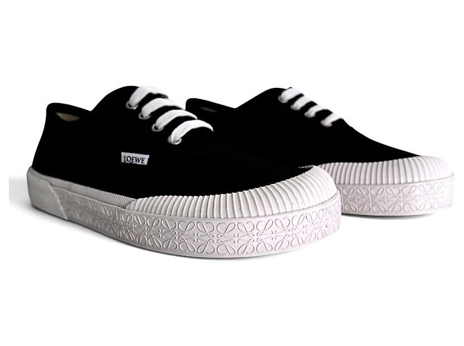 Loewe Baskets en toile noire - vue 9