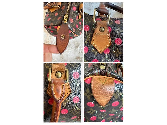 Louis Vuitton Speedy 25 Monogram Cerises LV x TM Murakami Cherry - vista 8