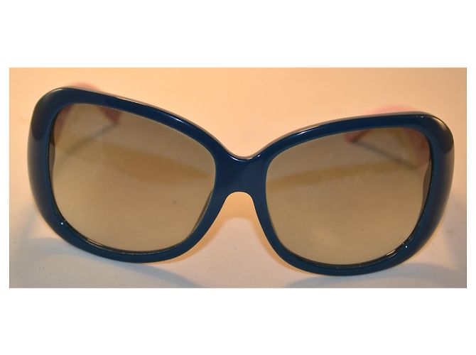 Dolce & Gabbana Lunettes de soleil DG4033 - Bleu et Bordeaux - vue 2