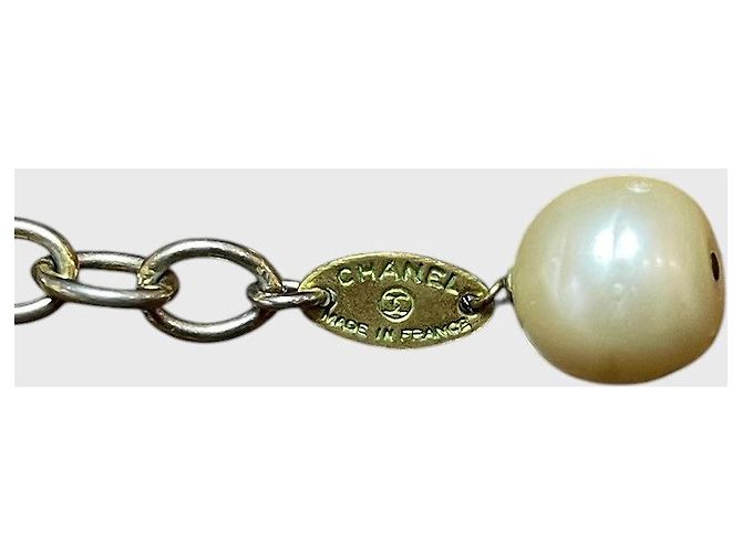Colar Chanel de pérolas - vista 6