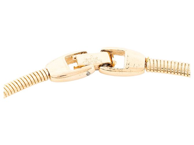 GIVENCHY - Collier ras de cou Givenchy en métal doré - vue 3
