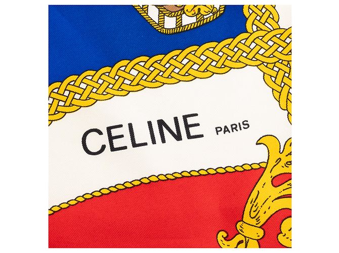 Céline CELINE - Carré 90 Celine in seta multicolore - vista 3