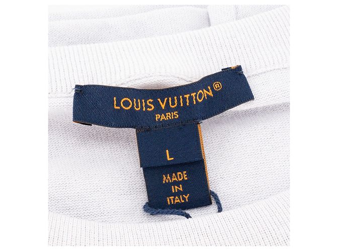 LOUIS VUITTON - Camiseta Louis Vuitton de algodón gris (L) - vista 4