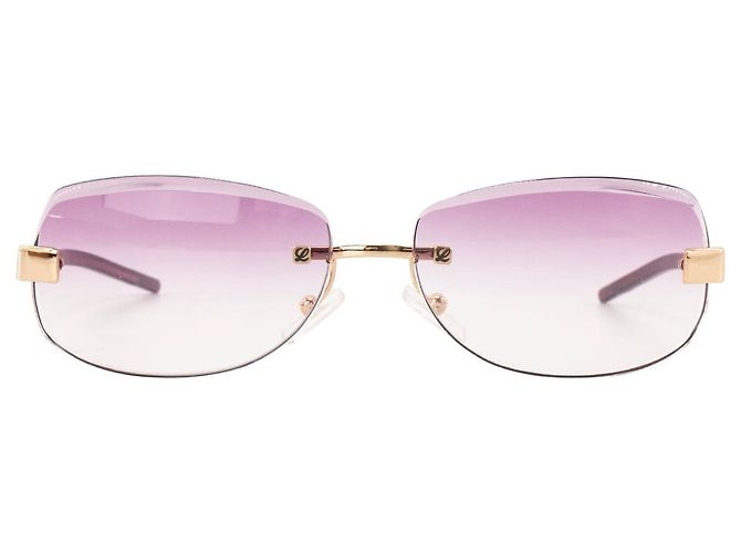 LOEWE - Occhiali da sole Loewe viola e metallo dorato - vista 2