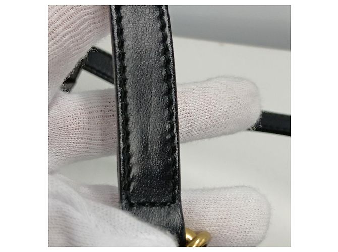 Gucci Borsa Camera GG Marmont Small in pelle matelassé Nera - vista 12