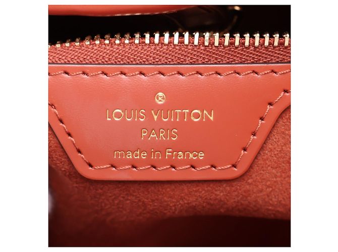 Louis Vuitton Neverfull Shopper Schultertasche aus Epi-Leder Rot - Ansicht 10