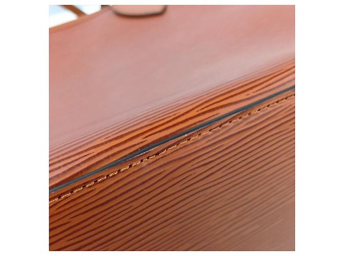 Louis Vuitton Neverfull Shopper Schultertasche aus Epi-Leder Rot - Ansicht 12