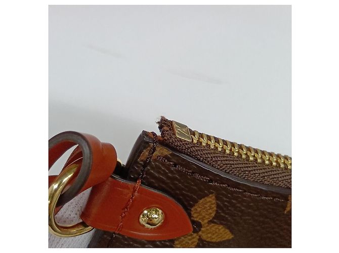 Louis Vuitton Neverfull Shopper Schultertasche aus Epi-Leder Rot - Ansicht 13